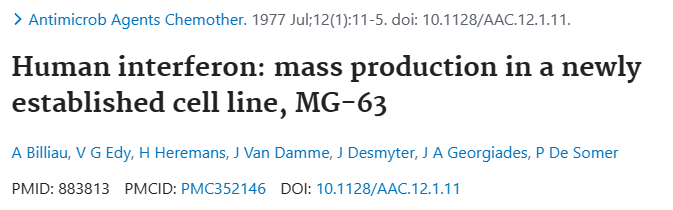 MG-63人骨肉瘤细胞文献溯源图2