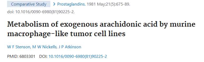 RAW 264.7小鼠单核巨噬细胞白血病细胞的文献