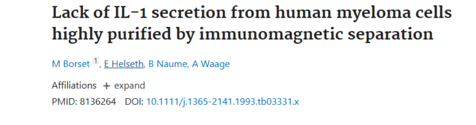 JJN-3人白血病细胞的文献1