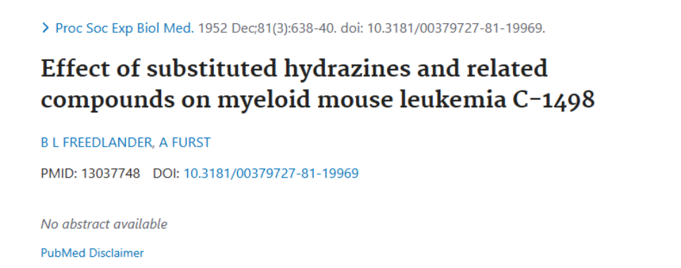 C1498小鼠白血病细胞的文献1