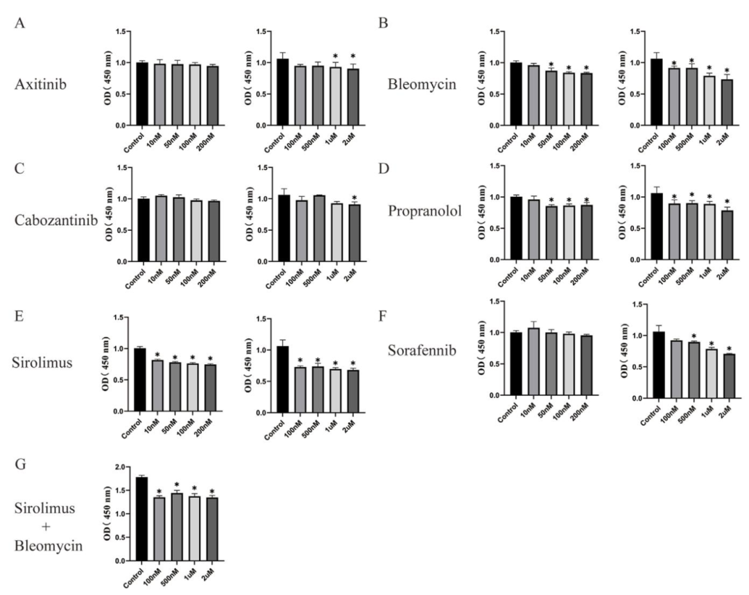 图4：CD31+NICHECs 的体外药物筛选