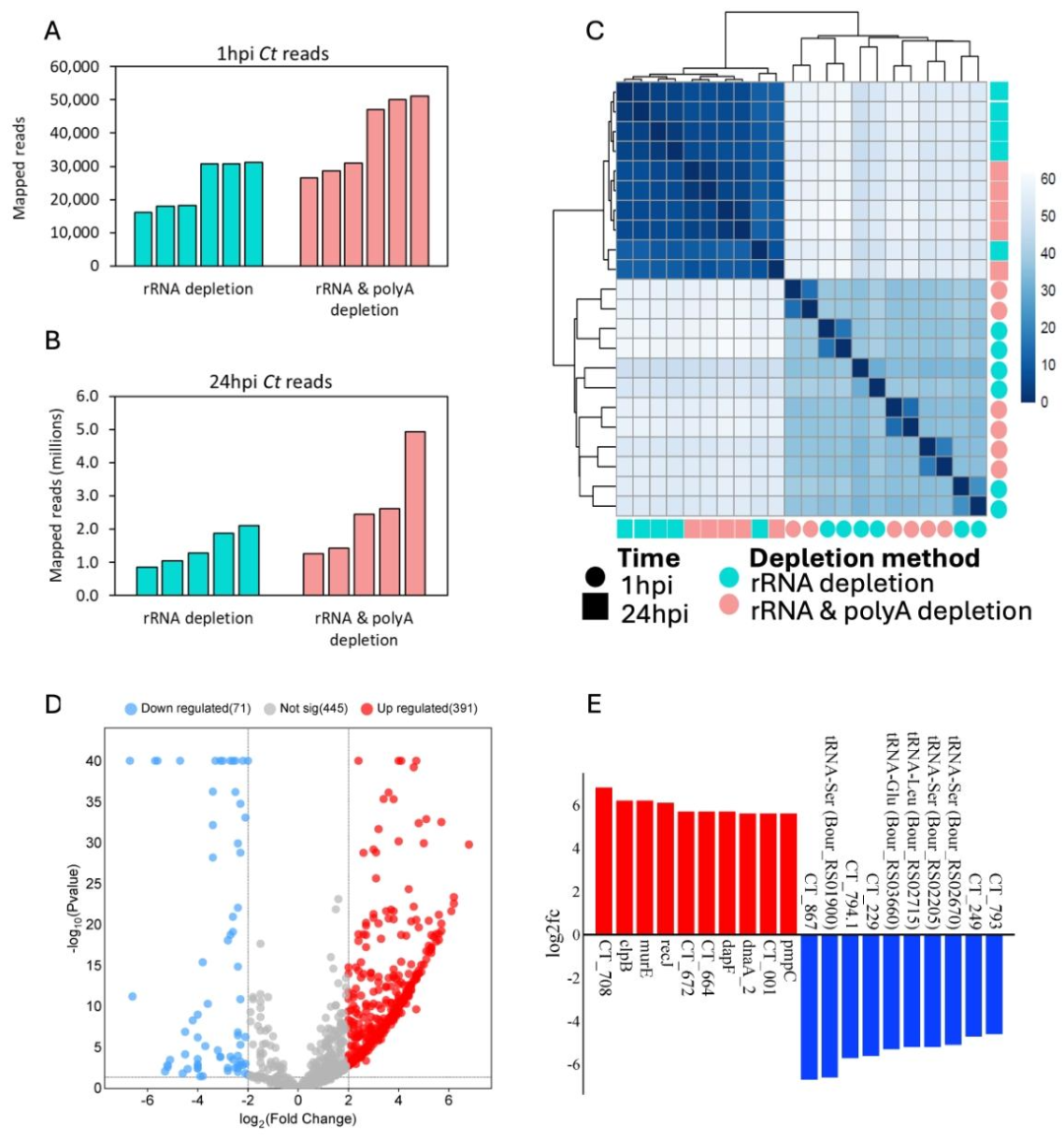 图5:Ct 的差异表达基因与测序数据