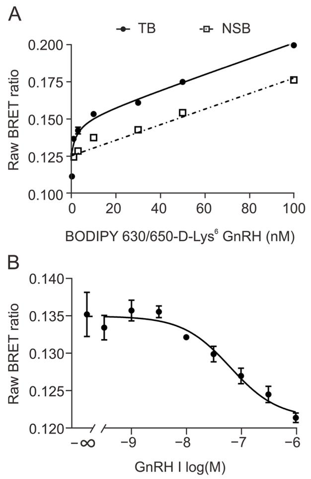 图 10 BODIPY630/650-D-Lys⁶-GnRH 与 sCy5-D-Lys⁶-GnRH 的 NanoBRET 性能对比